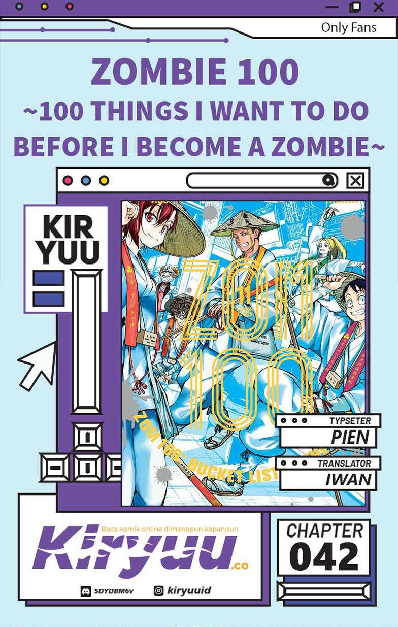 Zombie 100 ~Zombie ni Naru Made ni Shitai 100 no Koto~ chapter 42